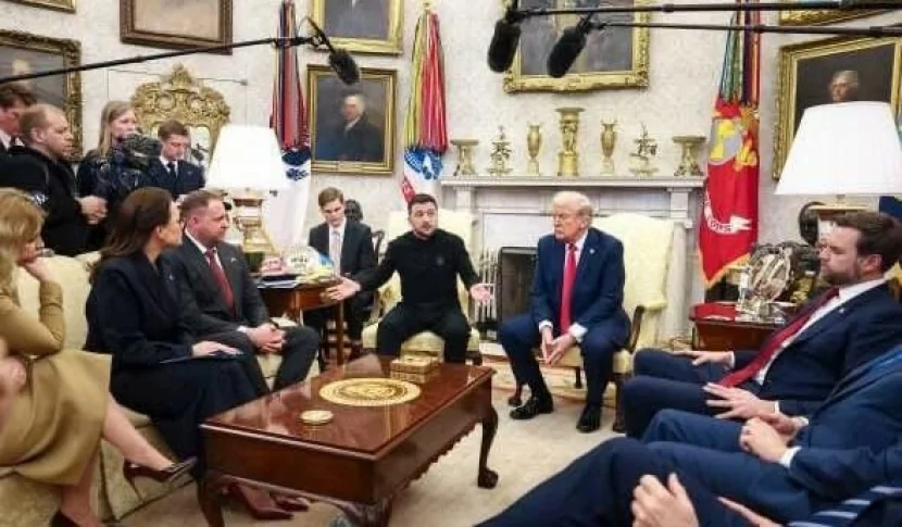 Zelenski Ağ Ev qalmaqalına görə Trampdan üzr istədi - Video