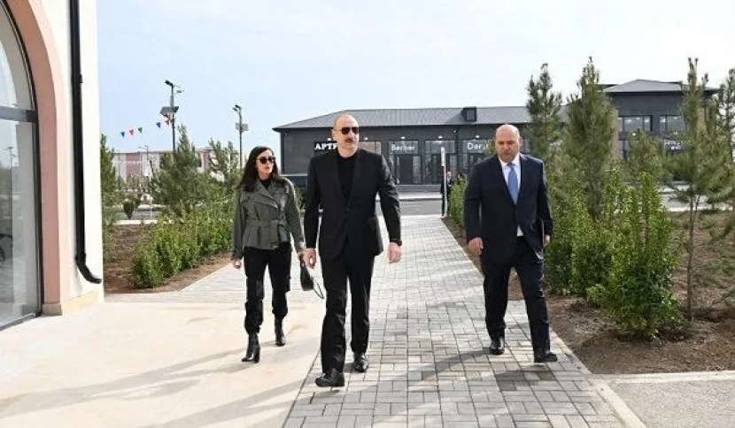İlham ƏIiyev Sarıcalıdan paylaşım etdi - Video