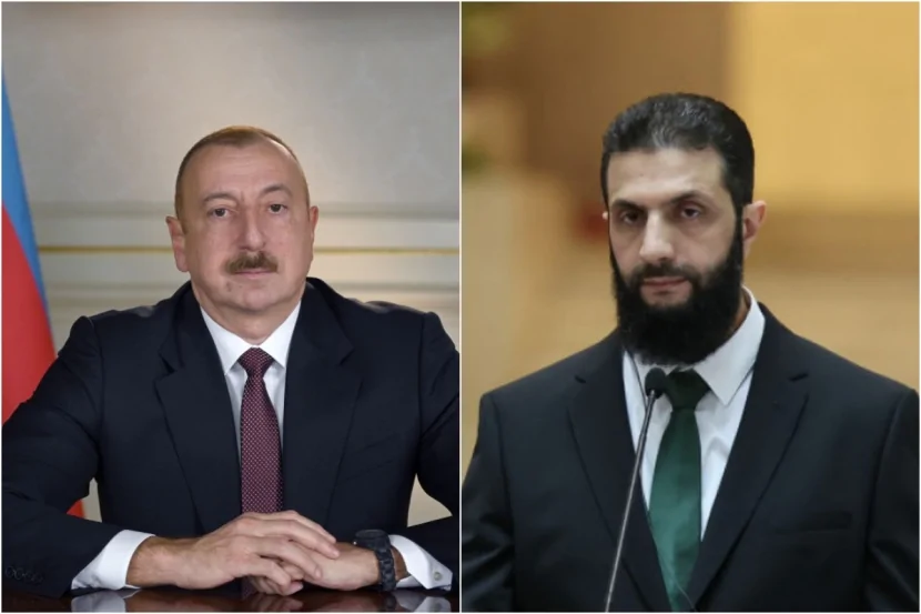 Əhməd əl-Şaraa Prezident İlham Əliyevi təbrik edib