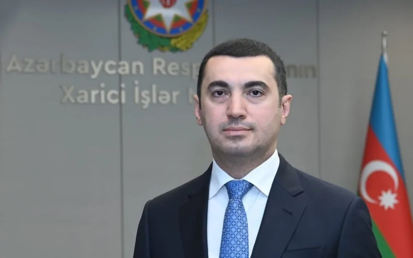 XİN Fransanın xarici işlər nazirinə cavab verdi
