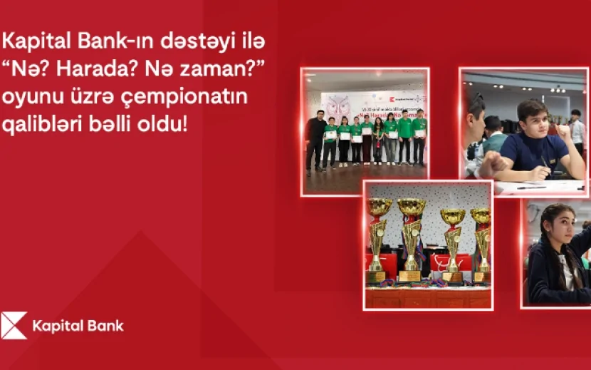 \"Kapital Bank\"ın dəstəyi ilə respublika çempionatı keçirilib
