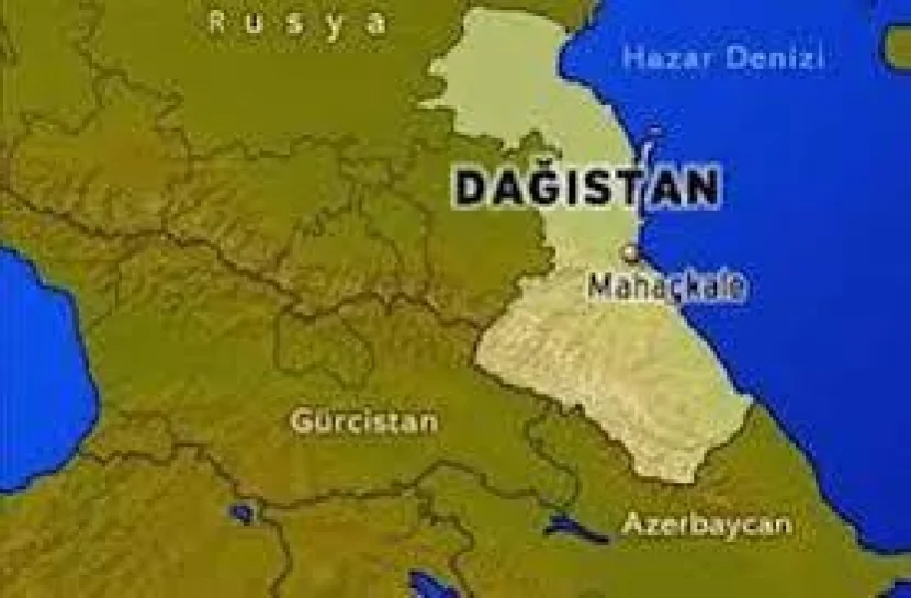 Dağıstanda meşə yanır