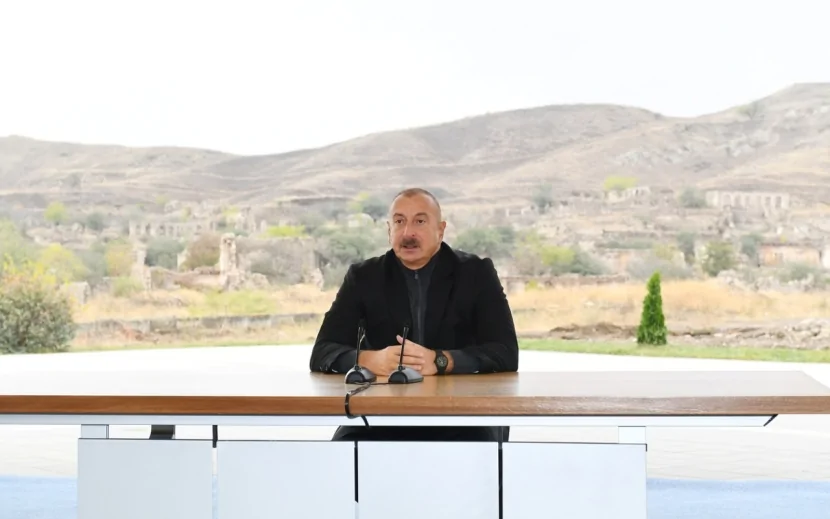 \"Ermənistan Araz çayını çirkləndirir\" - İlham Əliyev