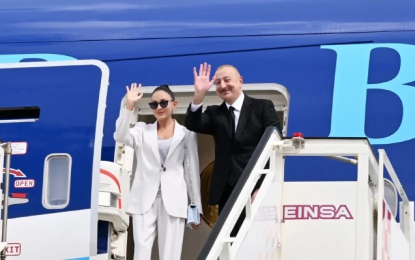 Prezident və xanımı Türkiyədədir