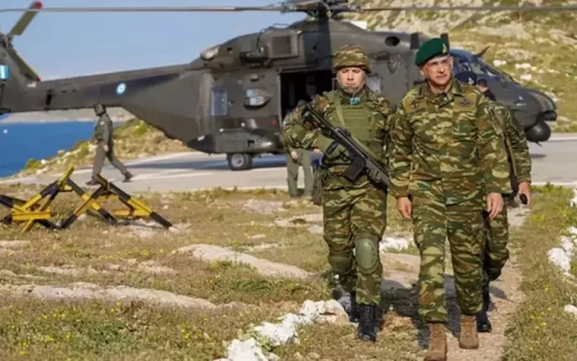 Yunan general helikopterlə Türkiyənin hava məkanını pozub