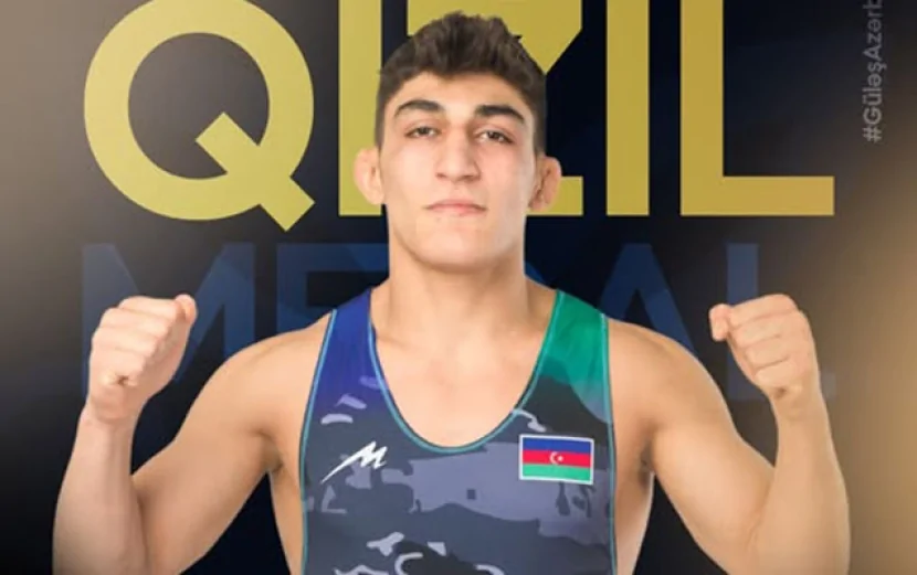 Daha bir güləşçimiz Avropa çempionu oldu