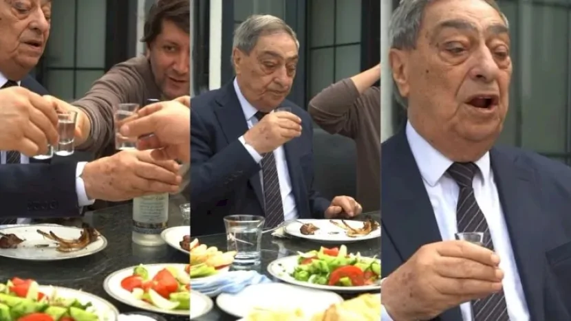 Rəşid Mahmudov arağı REKLAM ETDİ- FOTO
