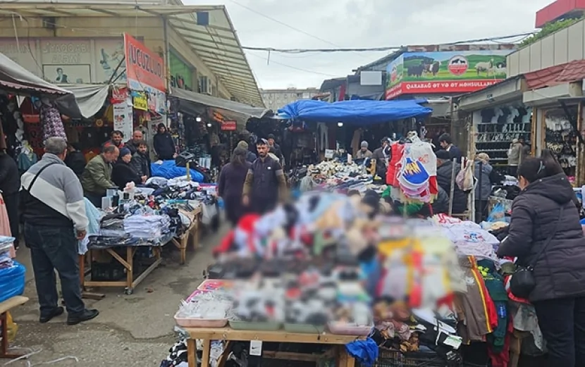 Bakıda məşhur bazarın ətrafında küçə ticarəti YIĞIŞDIRILDI