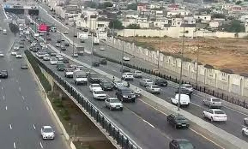 Bakıda körpü uçdu - Əlaqə kəsildi