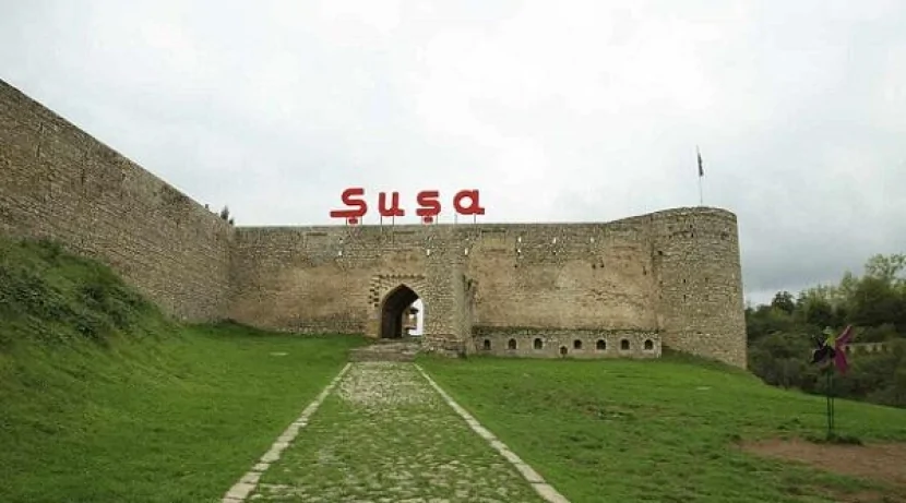 Dövlət rəsmiləri Şuşada toplandı - FOTOLAR