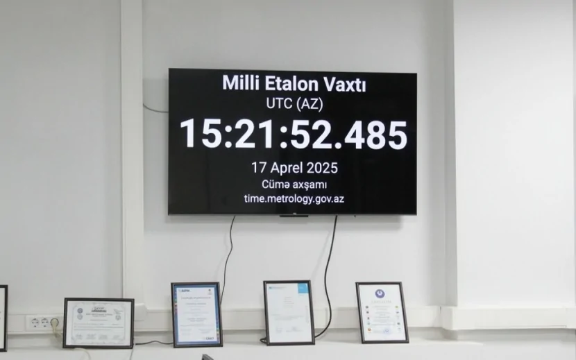 Azərbaycanda Milli Etalon Vaxtı yaradılır