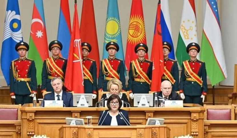 Sahibə Qafarova MDB PA-da çıxış etdi