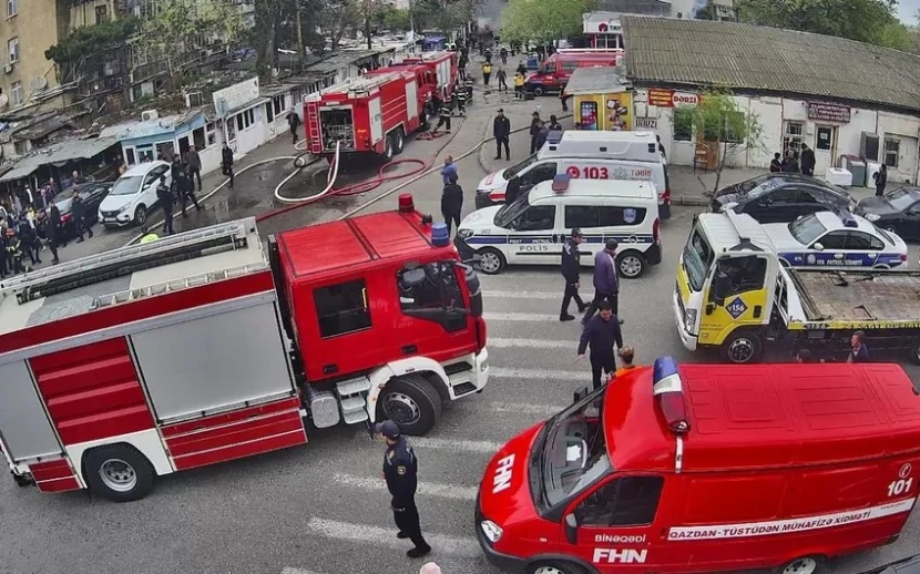 Yanğın səbəbindən bu yollar BAĞLANDI