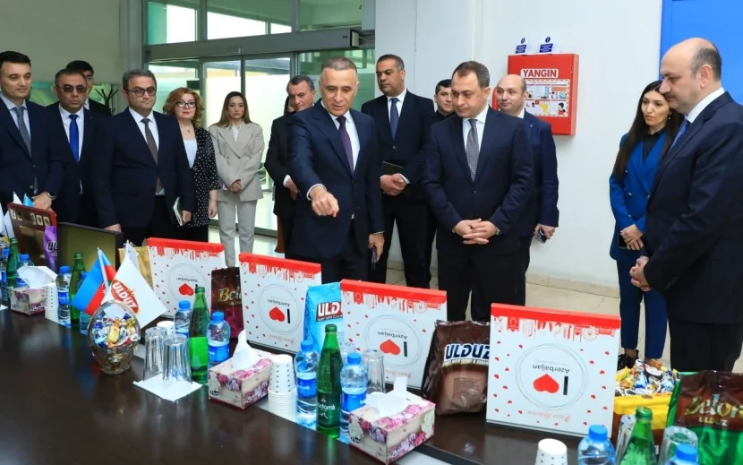 Nizami RİH başçısı “Ulduz” şokolad fabrikini ziyarət edib - FOTOLAR