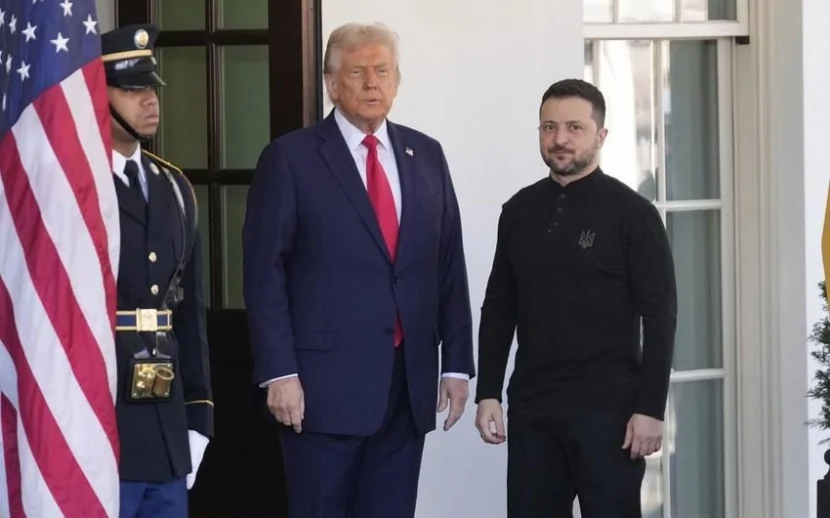 Tramp-Zelenski görüşü niyə 15 dəqiqə davam edib?