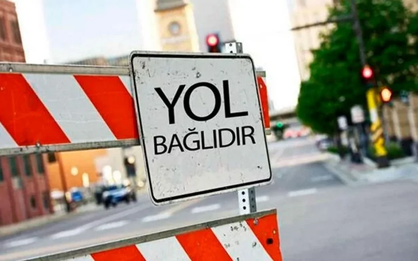 Bu küçədə hərəkət məhdudlaşdırılacaq