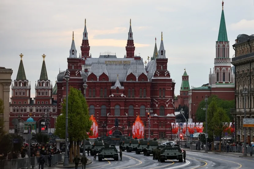 Moskva Qələbə paradına belə hazırlaşır - FOTOLAR