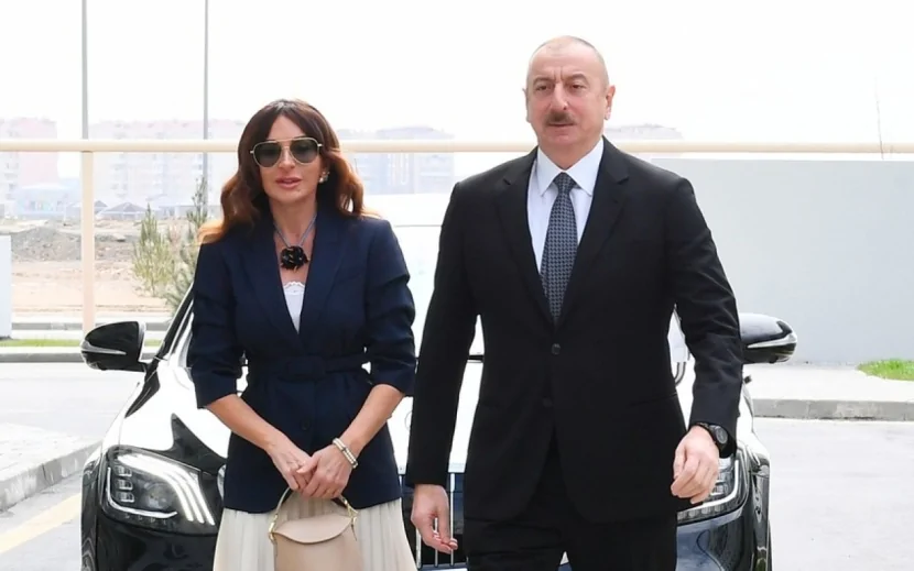 Prezident və xanımı Patriarx Kirill ilə görüşdü
