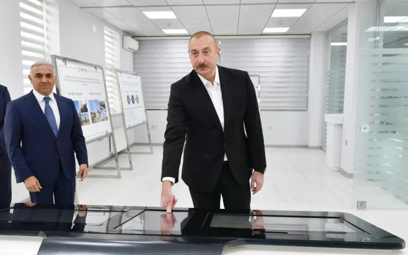 Prezident “Xocalı” yarımstansiyasının açılışında iştirak edib