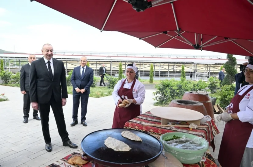 Prezident Xocalıda daha bir kompleksin açılışını etdi
