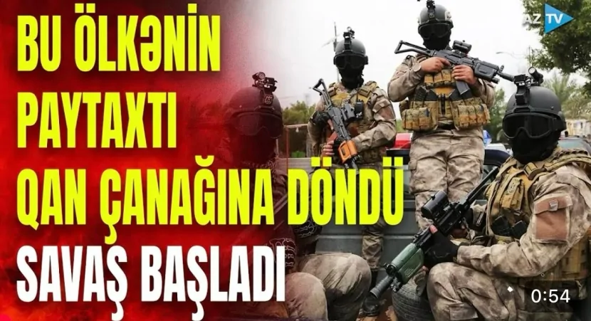 Bu ölkənin paytaxtı qan çanağına döndü- SAVAŞ BAŞLADI