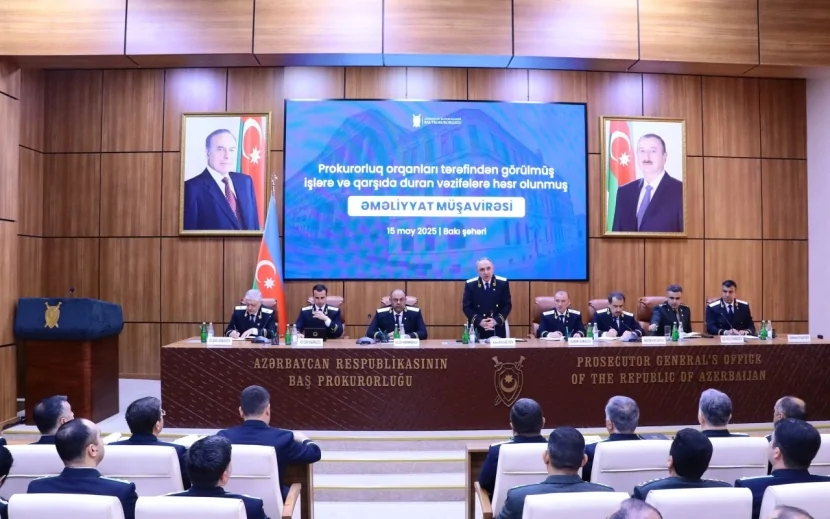 Kamran Əliyev müşavirə keçirdi - FOTOLAR