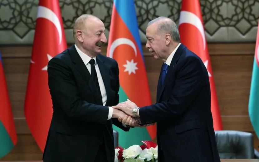 İlham Əliyev Ərdoğanla görüşdü