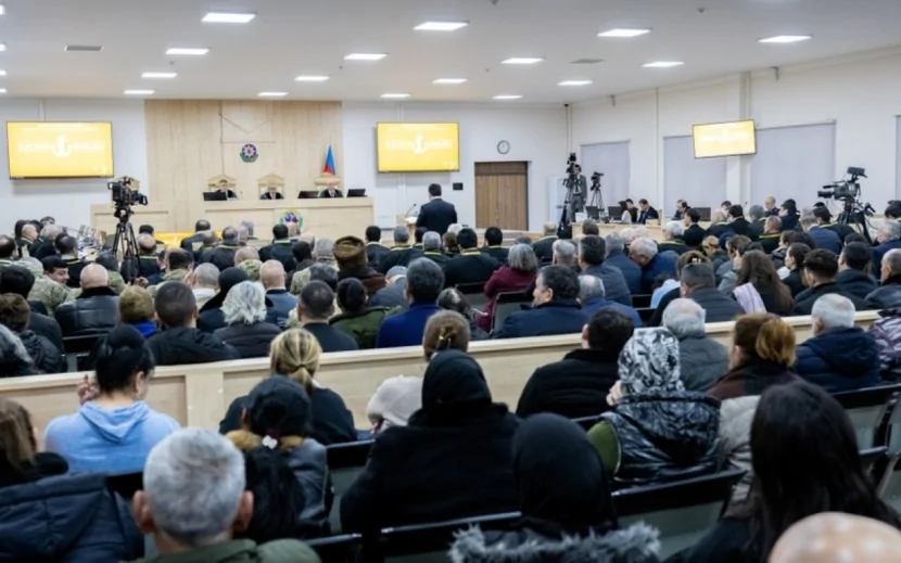 Məhkəmədə Petrosyanın Azərbaycan ərazilərinin işğalı barədə fikirləri dinlənildi