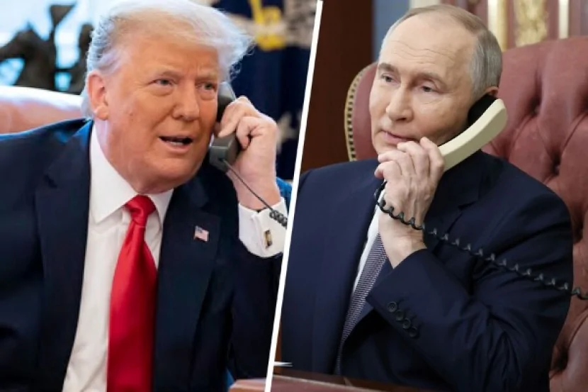 Trampla Putin arasında telefon danışığı başlayıb