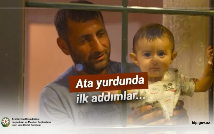 Ata yurdunda ilk addımlar... - VİDEO