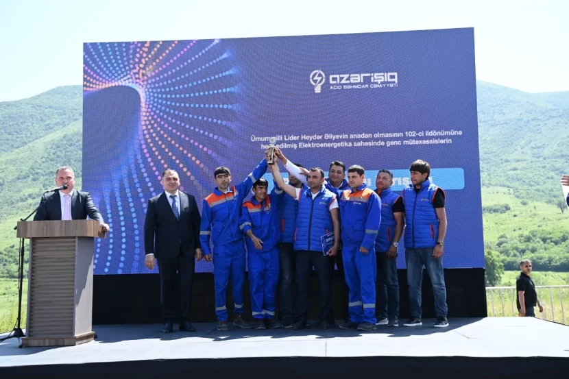 Qarabağda \"Gənc Mütəxəssislərin Peşə Ustalığı\" yarışı- Birincilik bu komandada...