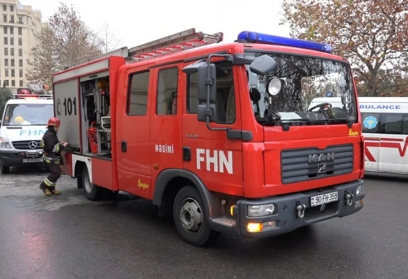 Coratda güclü YANĞIN