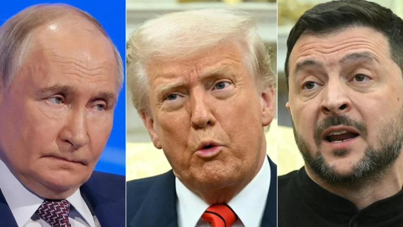Tramp \"OD PÜSKÜRDÜ\"- Putin və Zelenskiyə SƏRT REAKSİYA