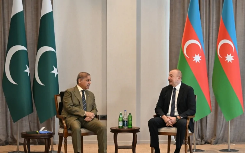 Laçında İlham Əliyevin Pakistanın Baş naziri ilə görüşü keçirilib - FOTO