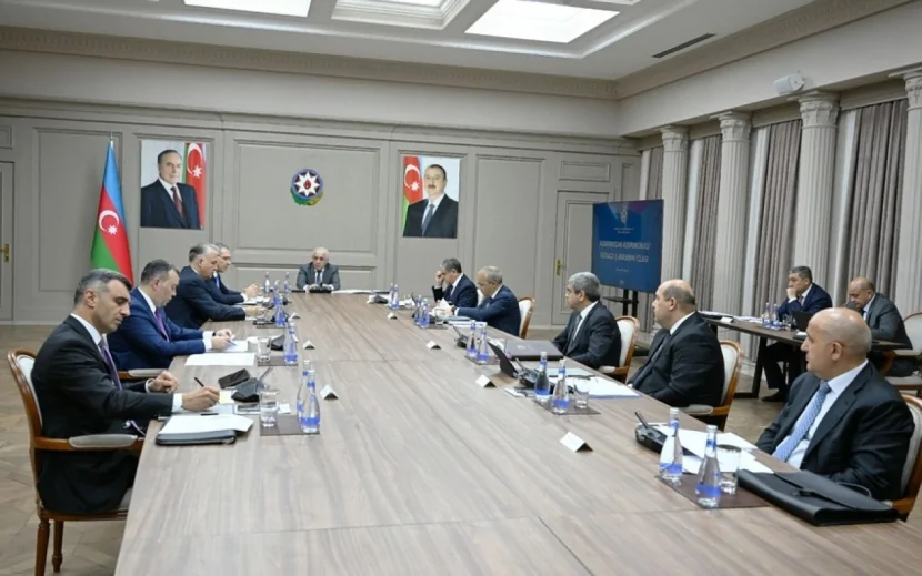 Əli Əsədov tapşırıqlar verdi - FOTOLAR
