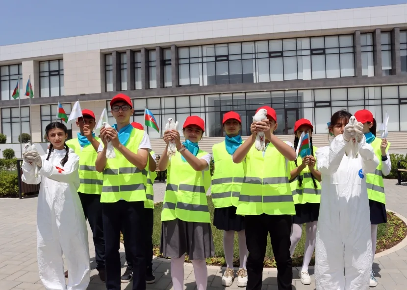 “Azərişıq\" ASC Uşaqların Beynəlxalq Müdafiəsi Günü ilə əlaqədar Ağdamda tədbir keçirib
