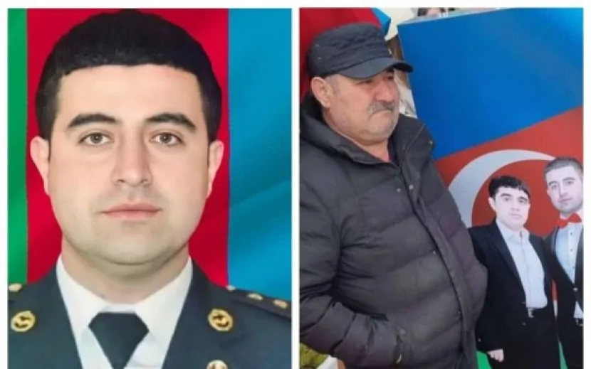 Şəhid atası vəfat edib
