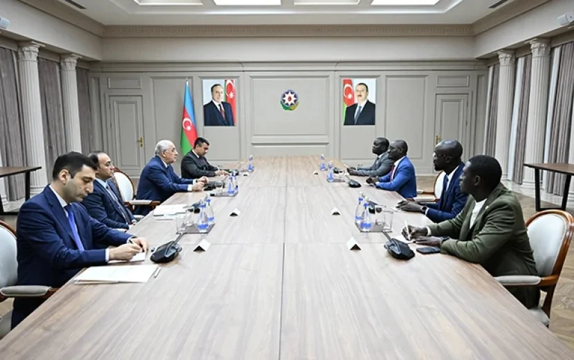 Əli Əsədov Olivye Bukalla görüşüb