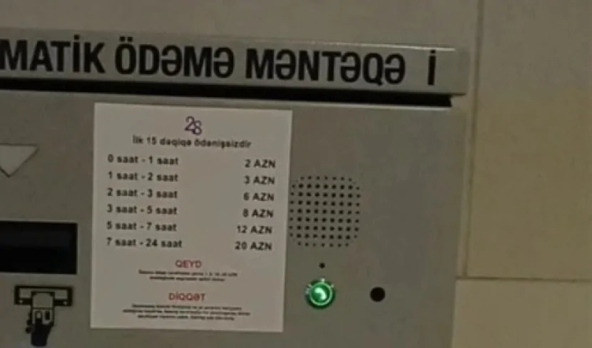Bakıda bu parkinqlərdə QİYMƏTLƏR ARTIRILDI