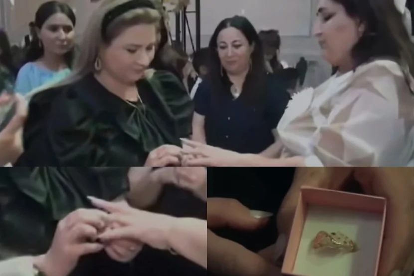 Tovuzda valideynlər sıraya düzüldü- Daha bir müəllimə \"hədiyyə\" faktı