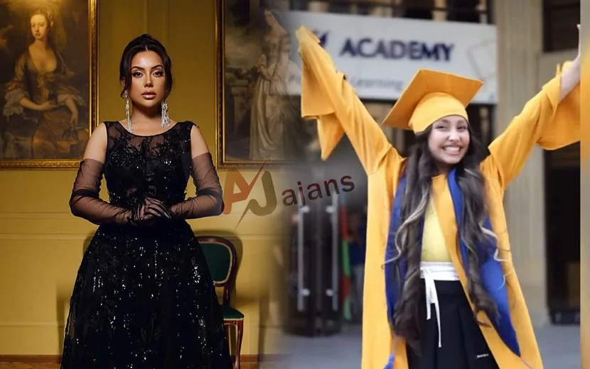 Ayan Babakişiyevanın qızı məzun oldu