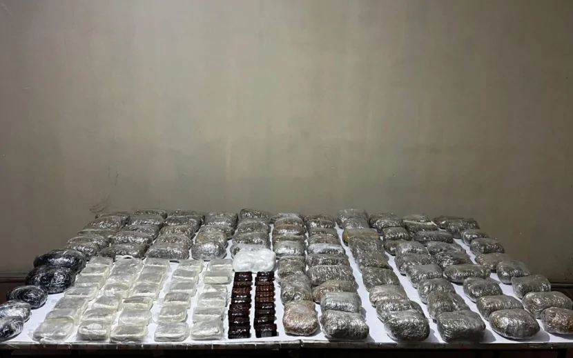 İrandan Azərbaycana 75 kq narkotik keçirmək istədilər