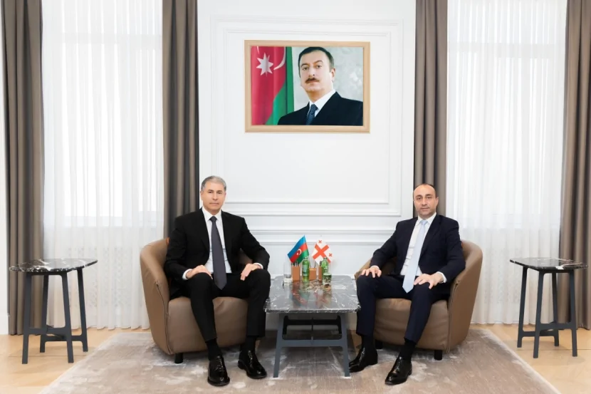Vilayət Eyvazov Gürcüstanın daxili işlər naziri ilə görüşüb