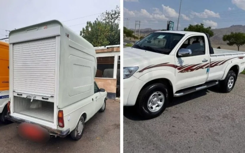 İranda İsrail PUA-ları daşıyan maşınlar saxlanılıb