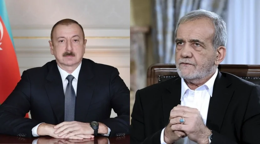 Pezeşkian İlham Əliyevə zəng etdi