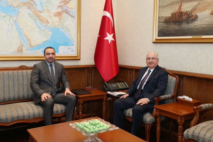 Yaşar Gülər Azərbaycan Xarici Kəşfiyyat Xidmətinin rəisini QƏBUL ETDİ