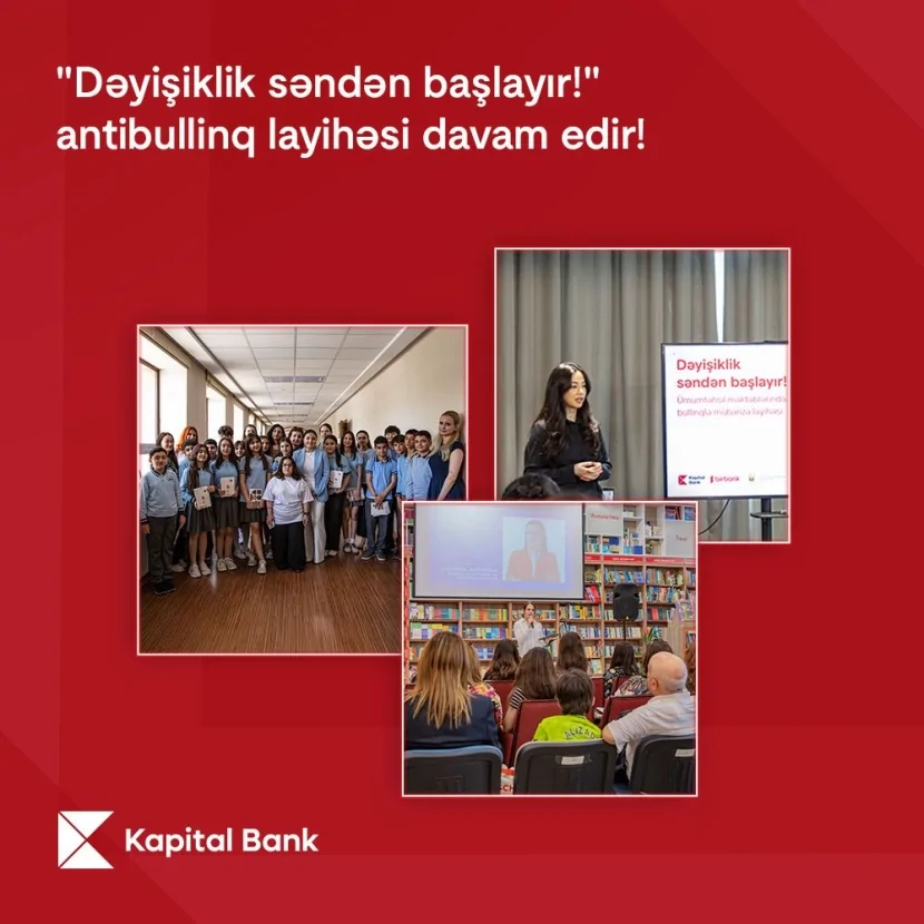 Məktəbdə şagirdlərə bullinqə qarşı SESSİYA KEÇİRİLDİ.