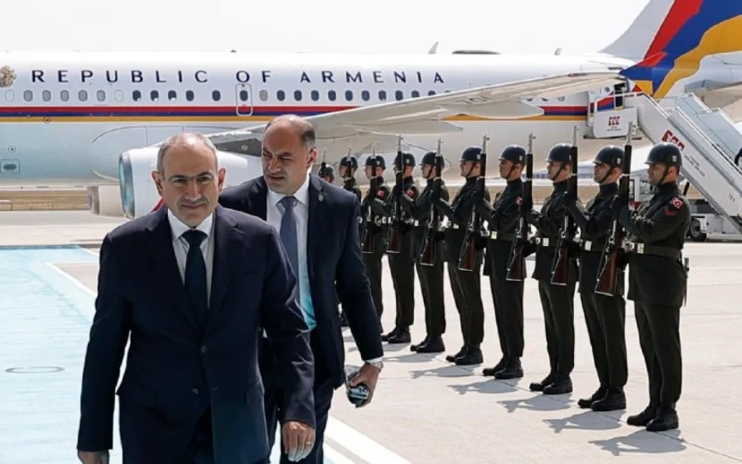 Paşinyan Türkiyəyə GETDİ