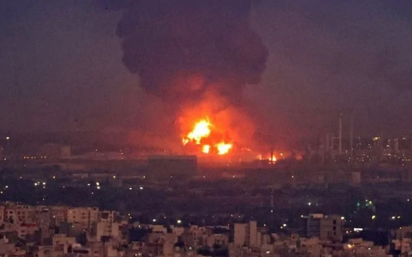 İsrail İran ərazisini bombalayır 