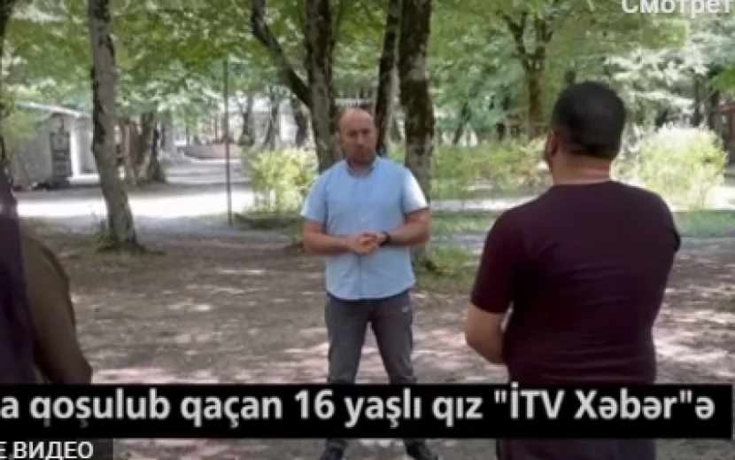 \"Mən dedim “gəl gedək”\" - İmamla qoşulub qaçan 16 yaşlı qız (VİDEO)